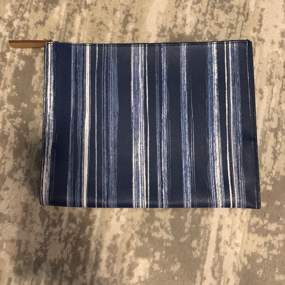 Banana Republic Republic Navy Zipper Pouch